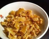 黒砂糖生姜糖candied ginger作り方8写真