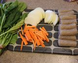 甘辛おいしぃ♪野菜とこんにゃくの炒め煮作り方1写真