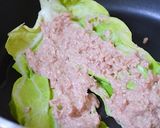 春キャベツと挽肉の重ね蒸し煮☆作り方2写真