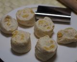 レモンクリーム木の実パン作り方9写真