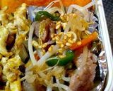 麺つゆで！もやしと豚の中華風！お弁当用♪作り方5写真