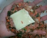 野菜たっぷりウマソースバーグ作り方3写真