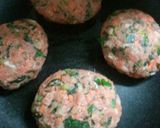 野菜たっぷりウマソースバーグ作り方4写真