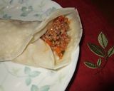 タコス風ひき肉のクレープ包み作り方10写真