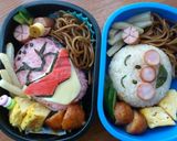 キャラ弁ゴーバスターズ:-)作り方6写真