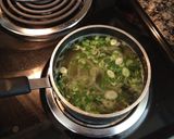 超低カロリー♪玉ねぎとわかめのスープ作り方4写真
