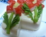 即完成♪カニカマ冷奴作り方4写真