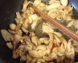 塩麹✿安上がりでうま〜い鶏皮の葱まみれ作り方3写真