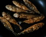 ♡めんつゆで簡単♪豆アジの蒲焼き♡作り方3写真