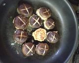椎茸と挽肉で簡単美味しいハンバーグ作り方6写真