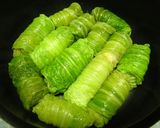和風♪簡単♪【塩麹鶏の白菜ロール❤】作り方3写真