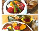 カフェ風♡カレーのオシャレな盛り付け方作り方9写真