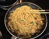 海老とアボガドのクリームパスタ作り方8写真