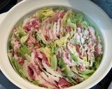 簡単！白菜と豚肉のミルフィーユ鍋♪作り方4写真