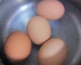 超簡単...塩麹で...味付茹でたまご作り方1写真