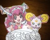 プリキュア♡デコチョコケーキ♡誕生日作り方1写真