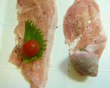 ミニトマトのごま肉巻き作り方1写真