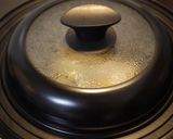 豆苗としめじベーコンの目玉ガレット作り方10写真
