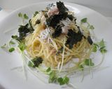 塩麹入り♪いかの塩辛旨みパスタ☆作り方3写真