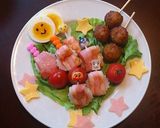なるべー（なるとベーコン巻）作り方7写真