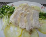 塩麹鶏のレモン蒸し☆作り方5写真