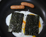 ソーセージのくるくる卵焼き☆作り方2写真