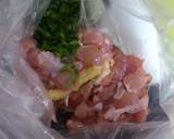 お一人様☆夏の!大葉＆鶏肉ワンタン!作り方3写真