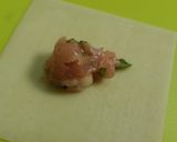 お一人様☆夏の!大葉＆鶏肉ワンタン!作り方5写真