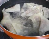 お一人様☆夏の!大葉＆鶏肉ワンタン!作り方8写真