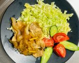 簡単☆漬け込まない玉葱と豚の生姜焼き作り方5写真