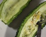 ゴーヤのカツオ梅マヨネーズ和え作り方1写真