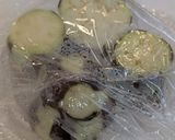 レンジde蒸しなす♪可愛い★なす市松作り方5写真