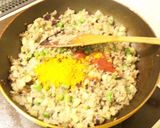【無水】 茄子と人参のドライカレー作り方3写真