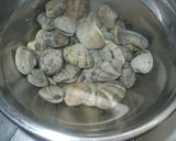 あさりとチンゲンサイ・たけのこのさっと煮作り方1写真