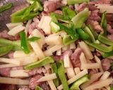 塩麹漬け豚肩ロースde青椒肉絲☆作り方3写真