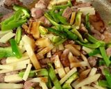 塩麹漬け豚肩ロースde青椒肉絲☆作り方4写真