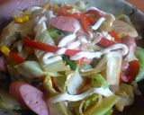 ラーメンの粉末スープで野菜蒸し作り方5写真