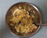 豆たまごトースト(^3^)作り方1写真