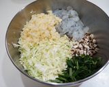 たけのことえび餃子作り方2写真