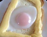 オーブンで簡単朝食☆お好み焼き風トースト作り方3写真