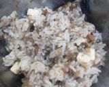 すぐ出来！味付けまぐろとチーズのおにぎり作り方2写真