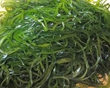 麺つゆで♪切り昆布と油揚げの炒め煮作り方1写真