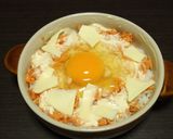 マヨみそ味のシャケフレークドリア作り方5写真