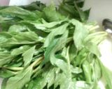 アシタバの胡麻和え作り方1写真