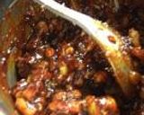 つるつる鶏肉とくるみ味噌作り方4写真