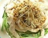 つるつる鶏肉とくるみ味噌作り方8写真