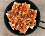 作業時間3分♡厚揚げのキムチーズ焼き作り方3写真