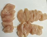鶏むね肉♡しっとり塩麹蒸し焼き作り方1写真