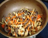ジンギスカンdeチャプチェ♪作り方7写真