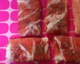 豚薄切り肉deチーズとんかつ作り方3写真